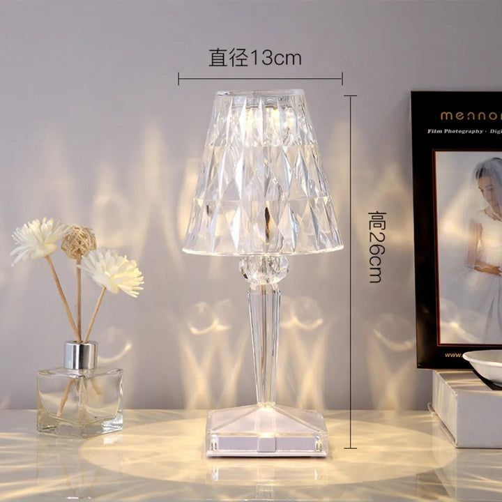 Modern LED Table Lamp ltalian Kartell Battery Diamond
Desk Lamp For Bedroom Bedside Diningroom Study Table
Lamps Home Deco Light
