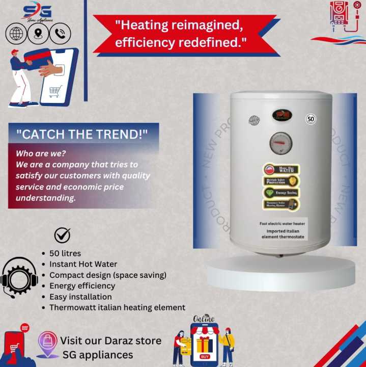 Energy Efficiency 50 Litre Geyser Power Consumption SG 50-litre