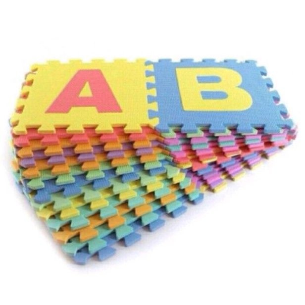 Hot Toys🔥A-Z jigsaw 26 sheets/Pack Assorted Colors sheet size 30x30cm ...