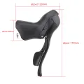 MicroNEW Road Bike Shifters 3x7 3x8 3x9 3x10 3X11Speed Brake Lever Bicycle 2x7 2x8 2x9 2x10 Speed Derailleur for Shimano. 