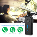 AUX Car Bluetooth Receiver,3.5mm Socket  5.0 Wireless Bluetooth Adapter,Audio Converter Mobile Phone Hands-Free Stereo. 
