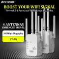 300Mbps WiFi EU Plugs Dual-Band Network Amplifier WPS Router Wireless Signal Wi Fi Booster Communication. 
