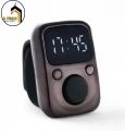 New Model 3203 Electric Finger Tally Counter
With LED Screen Battery Replaceable Glow in
Dark Digital Tasbih Zikr Ring. 