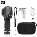UWEI Infrared Thermal Imager Handheld Thermal Imaging Camera USB Rechargeable 8GB Card Color Display 0.01-1 Emissivity Carry Box. 