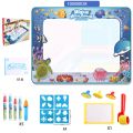 Magic Water Drawing Mat Reusable Doodle Painting Board with Pens Montessori Educational Toys for Kids Halloween Christmas Gift.