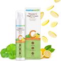 Mamaearth Vitamin C Night Cream for Skin Illumination | Overnight Damage Repair Moisturizer with Gotu Kola | Reduces Spots & Retains Skin's Glow | 1.76 Oz (50g). 