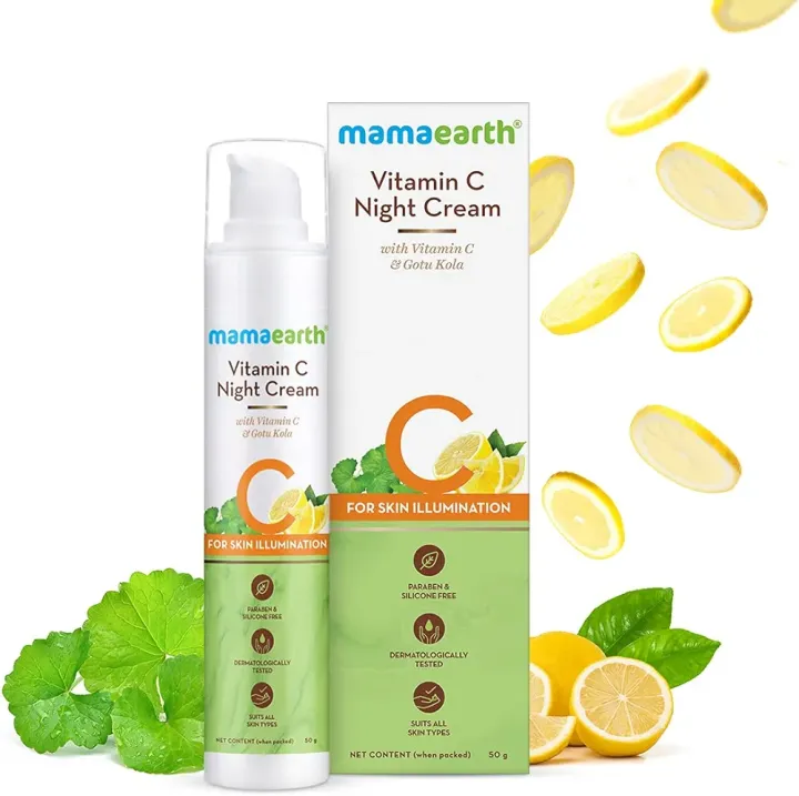 Mamaearth%20Vitamin%20C%20Night%20Cream%20for%20Skin%20Illumination%20%7C%20Overnight%20Damage%20Repair%20Moisturizer%20with%20Gotu%20Kola%20%7C%20Reduces%20Spots%20&%20Retains%20Skin's%20Glow%20%7C%201.76%20Oz%20(50g)%20-%20Image%202