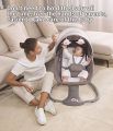 Mastela Baby Swing Rocking Chair for Infants 3-in-1 Adjustable backrest Baby Bouncer Electric Adjustable Rocking Chair. 
