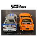 Toyota Supra mk4 Nissan Skyline R34 1/24 Scale Paul Walker Cars Fast & Furious. 