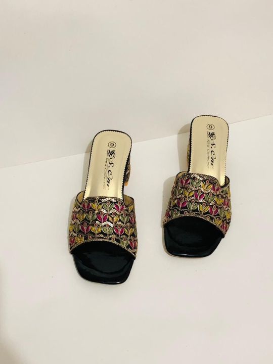 Ladies%20and%20Womens%20High%20Heel%20Super%20Design%20Hand%20Work%20Shoes%20%7C%20Hand%20Work%20Heel%20-%20Image%208