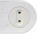 PPL (DD) (choose 1 / 20 pairs) T8 fluorescent tube terminal spring end cap 2A 250V model PPL-001 mechanical. 344-2549 supporting hard wires up to 0.5 squmm. 
