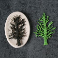1OneDIYCandle、Aromatherapy、Handmade Soap、Small Tree Shape Silicone Mold for Oil Painting and Plaster Crafts-Multifunctional Manu.