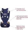 1 Blue Multi-Functional Baby Carrier: Cross-Front and Back Style, Hands-Free Design. Adjustable front-facing straps. Suitable fo.