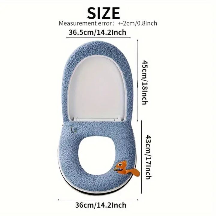 2pc/set%20Of%20Warm%20Toilet%20Seat%20Covers,%20Including%20Toilet%20Seat%20Cover%20And%20Toilet%20Lid%20Cover,%20Warm%20Soft%20Washable%20Closestool%20Seat%20Cushion%20-%20Image%203