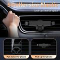 Car Air Vent Gravity Sensor Aluminum Navigation Upgraded Adjustable Horizontally And Vertically Cell Phone Holder For All Phones. 