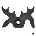 1/2/4pcs New Snooker Billiards Cue Rack Bridge Head Cross Antlers Rod Holder. 