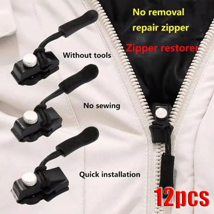 3-60Pcs%20Universal%20Zipper%20Repair%20Kit%20Quick%20Instant%20Detachable%20Zipper%20Head%20Replacement%20Zipper%20Slider%20Pull%20for%203%20Different%20Size%20-%20Image%205