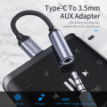 Essager Type C to 3.5mm Jack Cable Headphone Adapter USB C to 3.5 mm Audio Aux Cable Cord Wire For Mobile Phone Huawei Xiaomi Mi. 