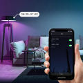 MOES Tuya ZigBee/WiFi GU10 Smart LED Bulb RGB+C+W White Dimmable Lamp Smart Life App Control Voice Alexa . 