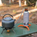 Folding gas tank stand three-legged stable stand long gas cylinder flat gas tank gas portable and simple universal base.