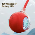 Hot Electric Dog Ball Toys Automatic Rolling Ball Rechargeable Smart Pet Interactive Plush Toy Dog Cat Training Imitate Mouse.