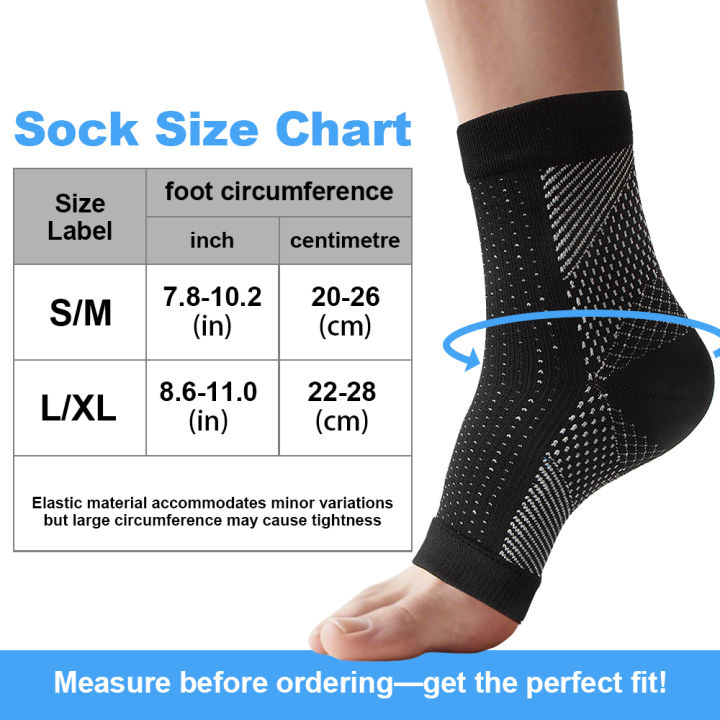 1Pair%20Nano%20Socks%20Neuropathy%20Socks%20Compression%20Sleeve%20for%20Ankle%20Swelling,Plantar%20Fasciitis,Neuropathy%20Brace%20for%20Women%20Men%20-%20Image%202