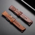 for Quick Release Leather Watchband for 18/20/22mm Men Wristband Bracelets Universal Leather Watch Strap Accessories.
