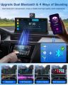 11.3 inch Car Multimedia Player 4K 360° Rotating Camera Wireless Carplay Android Auto Dash Cam Video Recorder Dashboard Car DVR. 