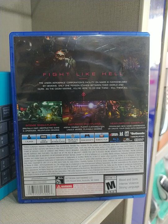 Ps4%20DVD%20Doom%20used%20-%20Image%202