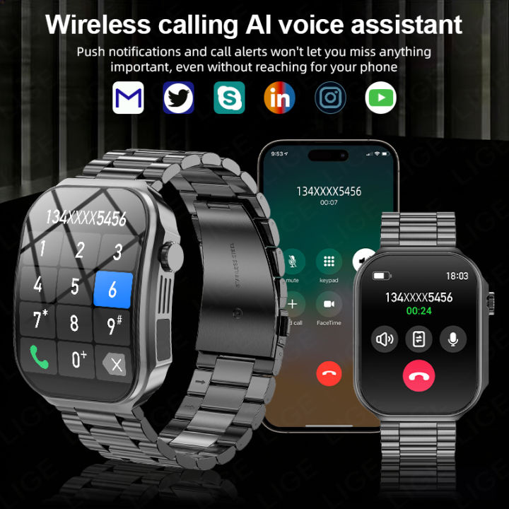 LIGE%20New%202.2-inch%203D%20Curved%20Screen%20Smart%20Watch%20With%20LED%20Light%20Heart%20Rate%20Health%20Monitor%20Smartwatch%20BT%20Call%20Sport%20Fitness%20Watches%20-%20Image%202