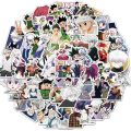 Hunter x Hunter Anime Stickers Decals Skateboard, Laptop, Suitcase, Motorcycle 10/25/50Pcs. 
