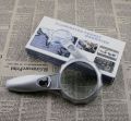 Illuminated Magnifying Glass LED Folding Stand. 
