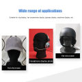 Foam Mannequin Head Model Hat Cap Wig Glasses Display Stand Rack Stable Base Shopping Mall Closet Holder Photography Prop. 