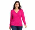 Cardigan Top For Women Summer Knit Fabric V-Neck Casual Style Multiple Colors. 
