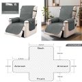 Sofa Covers Water Resistant Couch Cover Reversible Furniture Protector with Non-slip Elastic Straps for Kids Dogs Sofa Slipcover. 