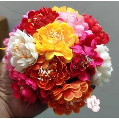 Artificial FLOWER Gorgeous Khopa - Multicolor - Crown