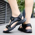 Outdoor Wadable Sandals Man Arch Support Yoga Mat Insole Gladiator Open Toe Summer Beach Slippers Antiskid Durable Flat Men Shoe. 