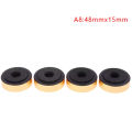 HiFi Speaker Spikes Stand Feet Pad Plastic Isolation Absorb Shock Anti-shock Amplifier Base Feet For Active Speakers Amplifier. 