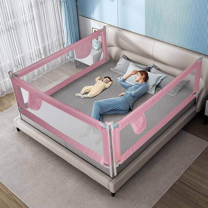 MoonCare%20-%203%20Side%20Baby%20Bed%20Guard%20Rail%20Foldable%20Safety%20Fence%20for%20Kids%20Anti-Fall%20Protection%20Adjustable%20Bed%20Rail%20(3%20Pcs)%20-%20Image%206