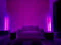 Floor MultiColor RGB Corner Remote controlled Lamp. 
