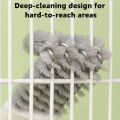 1pc Bird Cage Cleaning Brush Tool, Bird Poop Remover,Parrot Cage Sanitary Brush Accessories for Budgies Cockatiels.