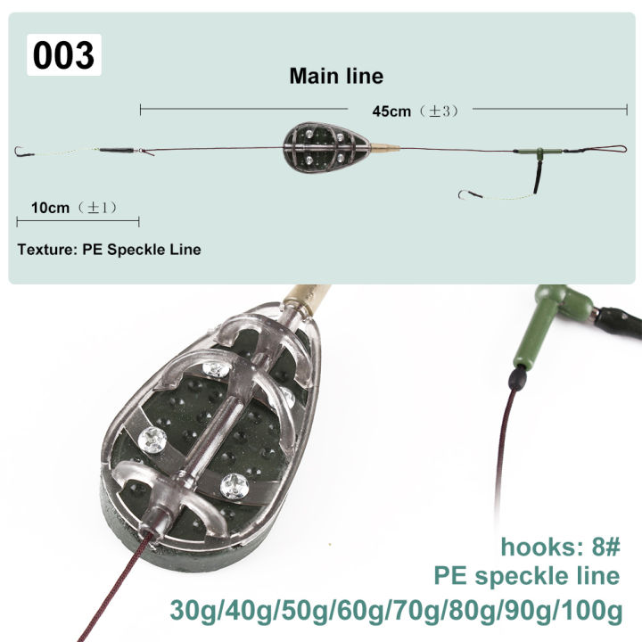 FISH%20KING%2030g-100g%20High%20Carbon%20Steel%20Metal%20Feeder%20Hook%20Carp%20Fishing%20Bait%20Cage%20Line%20Group%20Artificial%20Lure%20Accessories%20-%20Image%202