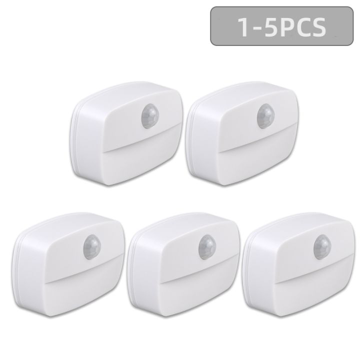 LED Night Light with Motion Sensor Cabinet Lamp Wireless Bedside ...