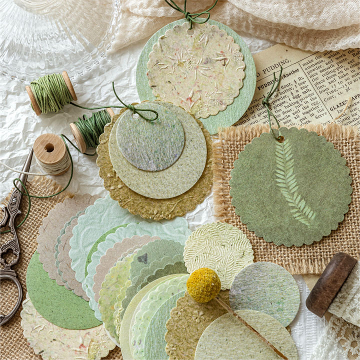 JIANQI%2050%20pcs%20Craft%20Vintage%20Scrapbooking%20Paper%20Kawaii%20Art%20Junk%20Journal%20Deco%20Sticker%20rotundity%20emboss%20DIY%20Material%20Paper%20-%20Image%205