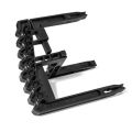 Golf Clubs Fixture Accommodate 9 Iron Holder Reduce Pole Head Collisions Adjustable Width Training Aids ZJ018.