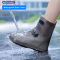 Adult Overshoes For Outdoor, Silicone Waterproof Shoe Covers, Rainy Day Shoe Cover, Reusable Non-Slip Rain Boots.