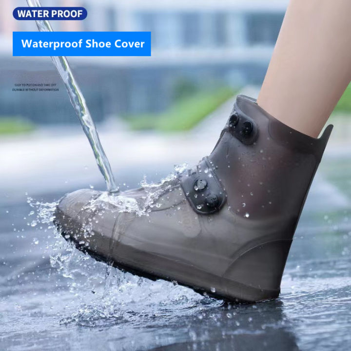 Adult%C2%A0%20Overshoes%20For%20Outdoor,%20Silicone%20Waterproof%20Shoe%20Covers,%20Rainy%20Day%20Shoe%20Cover,%20Reusable%20Non-Slip%20Rain%20Boots%20-%20Image%202