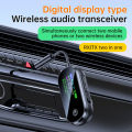 2 In 1 Bluetooth 5.4 Transmitter Receiver Stereo 3.5mm AUX Airplane Audio Wireless Adapter Mic for TV PC Headphone Car Aircraft. 