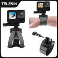 TELESIN 360 Degree Rotation Hand Wrist Strap Quick Adjust Mount for GoPro Hero 13 12 11 10 9 8 7 Insta360 Osmo Action SJCAM EKEN. 