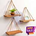 3 pcs Wall hanging Shelf Floating Hook Wall Hanger Home Decore wall Decoration Items. 